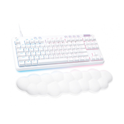 Teclado logitech g713 gaming  gx linear alambrico color blanco