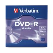 Dvd+r verbatim 4.7gb 16x 1 pieza