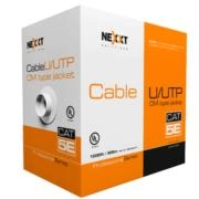 Cable nexxt solutions professional cat5e utp 4p 24awg cm 305m gris