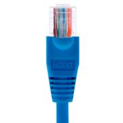 Cable de conexión red nexxt solutions cat5e 100 mhz 15.24m 24 awg color azul