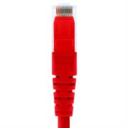 Cable de conexión red nexxt solutions cat6 90cm utp multifilar con revestimiento tipo cm color rojo