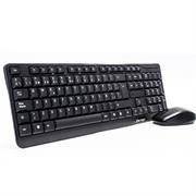 Kit vorago teclado y mouse km-302 inalambrico negro