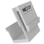 Placa de pared nexxt solutions blank insert blanco 100 piezas