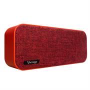 Bocina vorago bsp-150 bluetooth/msd/usb/3.5mm tela color rojo