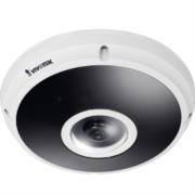 Camara ip vivotek fe9382ehv fisheye exterior 5mp vision nocturna 20m wdr pro ranura microsd h265 audio poe antivandalica