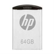 Unidad de memoria flash usb pny hp v222w 64gb color plata usb 2.0