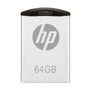 Unidad de memoria flash usb pny hp v222w 64gb color plata usb 2.0