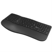 Teclado inalámbrico premium klip xtreme trascend wireless kbk-530s ergonómico 2.4ghz