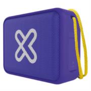 Bocina portátil klip xtreme nitro kbs-025pr bluetooth tws ipx7 micrófono y batería recargable incorporada 2000mah morado