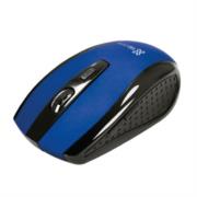 Mouse inalámbrico klip xtreme klever kmw-340bl ergonómico plug & play sensor óptico azul