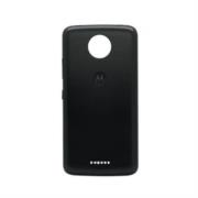 Tapa trasera motorola negra moto c plus