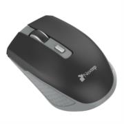 Mouse nextep inalámbrico recargable switch encendido 1600 dpi color negro-gris