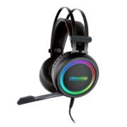 Audífonos gamer dragon xt micrófono iluminado rgb 3.5mm