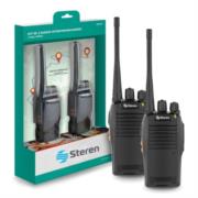 Kit radio steren rad-010 2 radios de 2 vías amateur 3w color negro