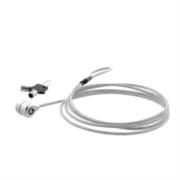 Cable de seguridad xtech candado con llave 1.8m xta-110 material aleación de zinc y acero