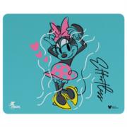 Mousepad xtech xta-d100mm de minnie mouse disney superficie clásica base de goma antideslizante