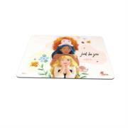 Mousepad xtech xta-d100ps de princesas disney con superficie clásica base de goma antideslizante