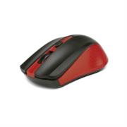 Mouse inalámbrico óptico xtech galos xtm-310rd ambidextro ergonómico conexión usb 4 botones color rojo