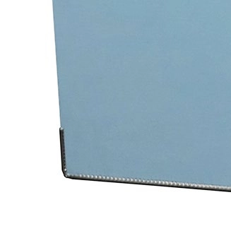 Techmakro carpeta 3 in para archivo de carton forrado de pvc, azul light país de origen tailandia