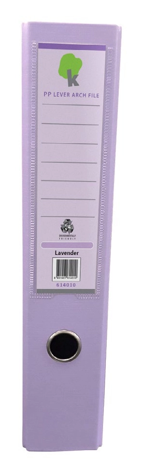 Techmakro carpeta 3 in para archivo de carton forrado de pvc, lavanda país de origen tailandia