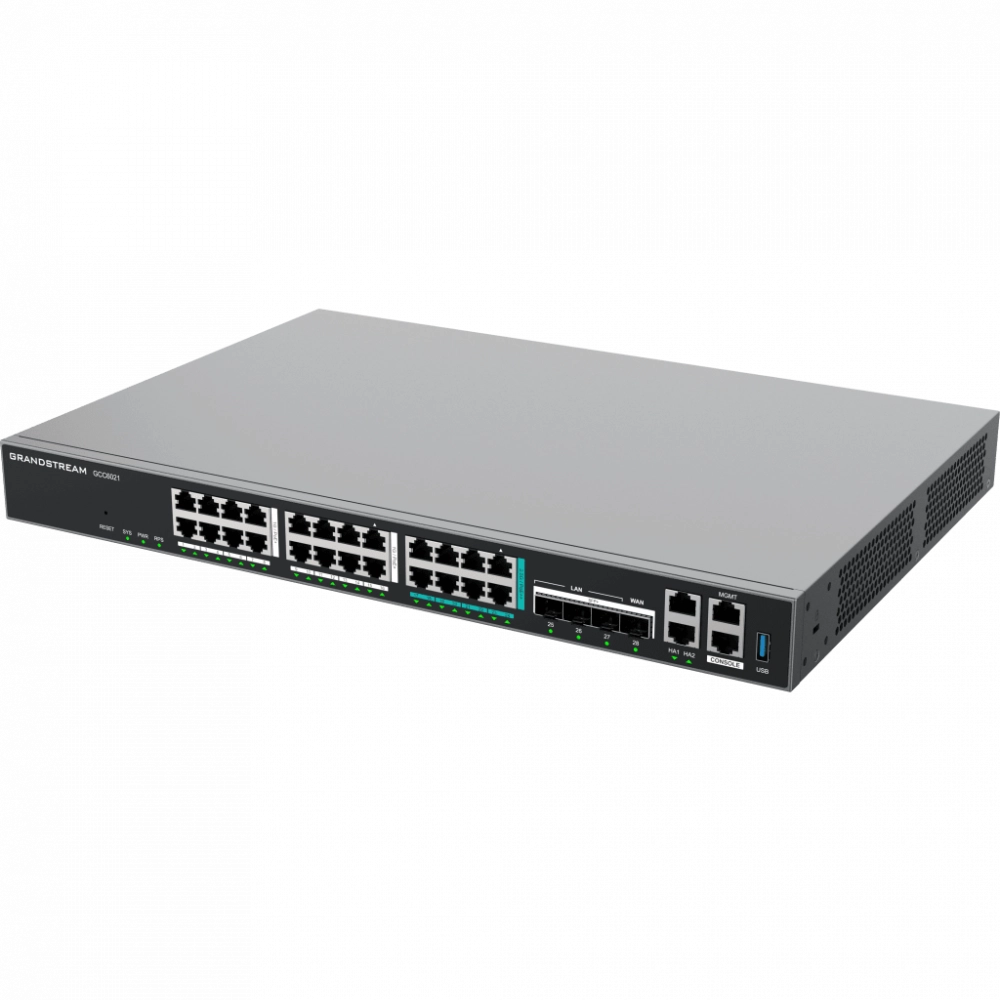 Dispositivo de convergencia de redes gcc6021  router vpn  firewall de próxima generación  ip pbx  switch de red  4 puertos gigabit ethernet  1 puerto sfp+ 10 gigabit  1 puerto 2.5 gigabit  gestión en la nube gdms  montaje en pared