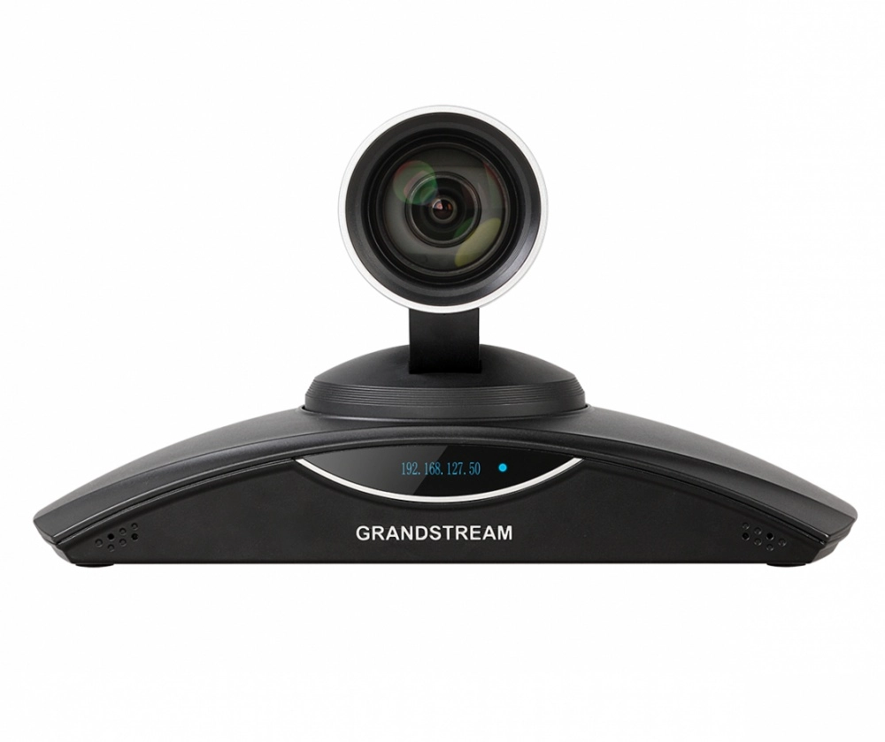 Sistema de video conferencia fullhd gigabit multi-plataforma con camara ptz, 3 salidas de video, base de audio,control remoto, zoom 12x, wifi, fuente de alimentacion incluida y gac2500 incluido.