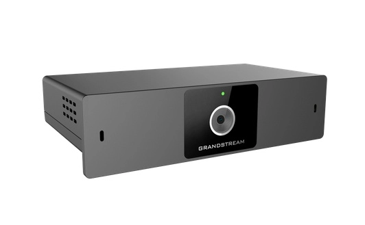 Sistema de videoconferencia hd asequible para montaje en tv y escritorio, equipado con micrófonos duales integrados que ofrecen captación de voz de alta calidad a una distancia de hasta 3 metros, cancelación avanzada de eco y supresión sofisticada del ruido de fondo, wifi doble banda, soporte para compartir contenido inalámbrico de miracast y airplay para compartir una presentación con los asistentes a la conferenciay cuenta con puertos integrados 1x hdmi y 2x usb