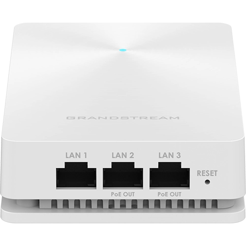 Punto de acceso wifi5 hibrido (2x2 2.4g + 4x4 5g) con rendimiento de 3.55 gbps, soporta 512 clientes, hasta 50ap locales y alcance de cobertura (175 metros)