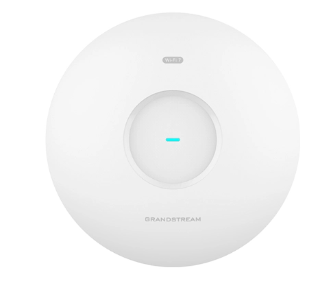 Grandstream gwn7670 - punto de acceso wi-fi 7 802.11be doble banda hasta 3.6 gbps mimo 2x2 con mlo, 4k-qam y ofdma 2 puertos 2.5g (poe+) 256 usuarios concurrentes ultra baja latencia para alta densidad gestión gratuita gwn.cloud