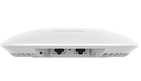 Grandstream gwn7670 - punto de acceso wi-fi 7 802.11be doble banda hasta 3.6 gbps mimo 2x2 con mlo, 4k-qam y ofdma 2 puertos 2.5g (poe+) 256 usuarios concurrentes ultra baja latencia para alta densidad gestión gratuita gwn.cloud