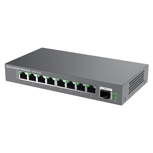 Switch no administrable, 5 puertos rj45 de 10010002500mbps rj45, 1× sfp+ para fibra