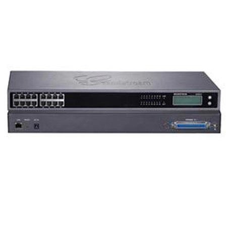 Gateway voip grandstream ata de 16 puertos fxs + 1 puerto telco de 50 pins, pmontaje en rack