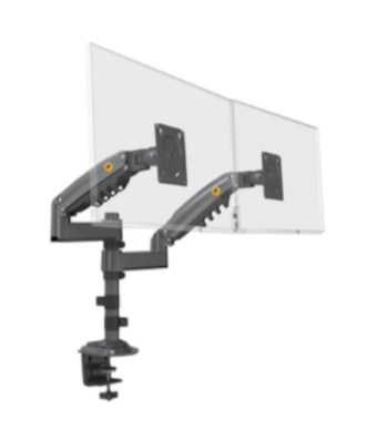 Tce h180  - soporte de escritorio articulado para 2 monitores de 13 a 27