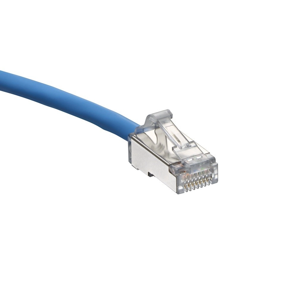 Patch cord cat 6a high-flex 5 ft  azul (l)