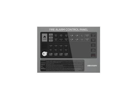 (hikfire) panel de alarma contra incendios  convencional de 4 zonas