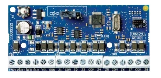 Dsc hsm2108 - módulo expansor de 8 zonas cableadas compatible con panel neo, pro