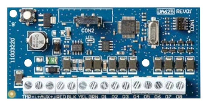 Dsc hsm2208 - módulo expansor de 8 salidas programables de baja corriente compatible con panel neo, pro