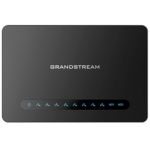 Ata gigabit de 8 puertos fxs con router y 2 puertos de red gigabit con 2 cuentas sip