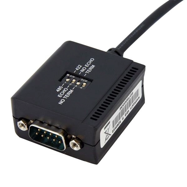Startech.com cable 1.8m usb a puerto serial rs422 y 485 db9 con retención puerto com - negro