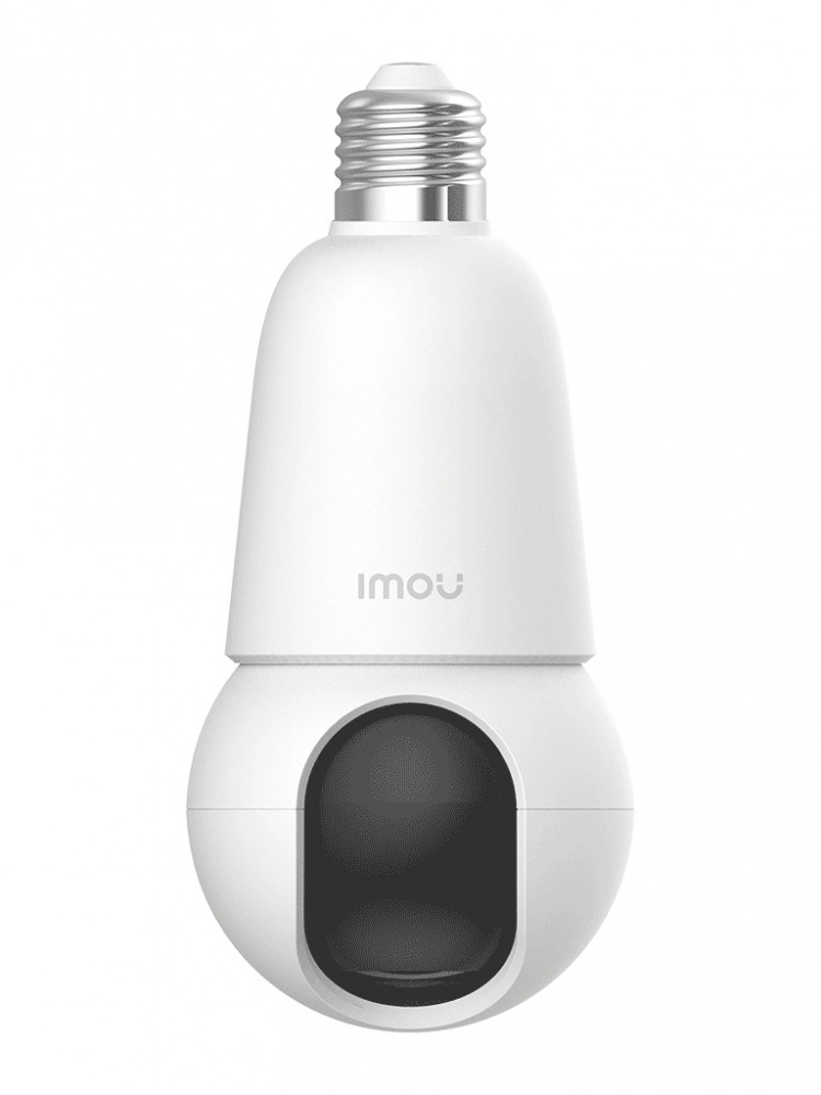 Camara ip / imou /  ipc-k6c-3h1web / bulb cam 2c 3 mp / wifi / vision nocturna 10 m / full color / alarma / audio bidireccional / interior / ranura micro sd 512 gb / onvif