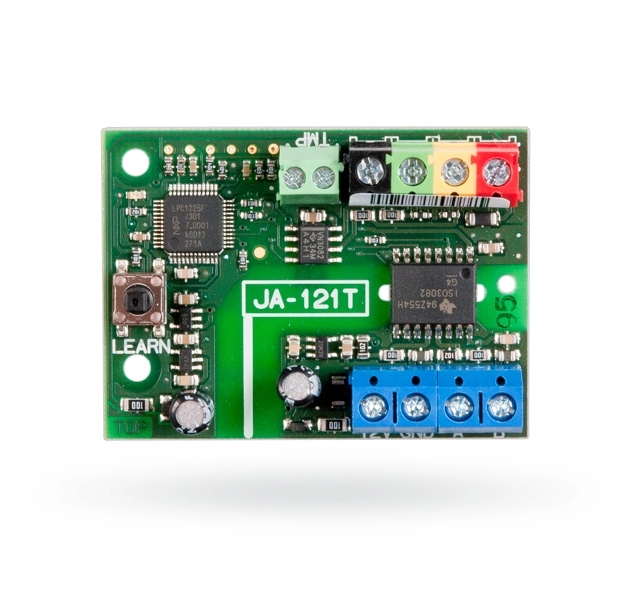 Interfaz de bus de datos rs-485, el modulo ja-121t es un convertidor universal a rs-485 para otros sistemas.