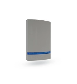 Tapa plastica gris con strobe azul, compatible con ja-111a, ja-151a
