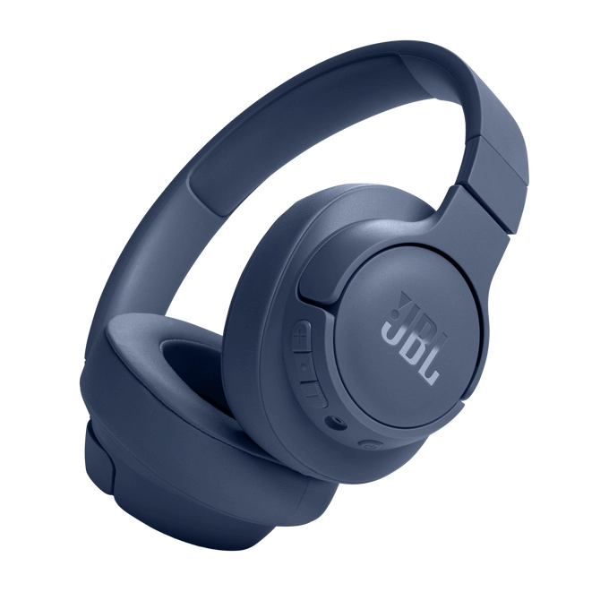 Auriculares inalámbricos jbl tune bluetooth 720bt con diadema color azul