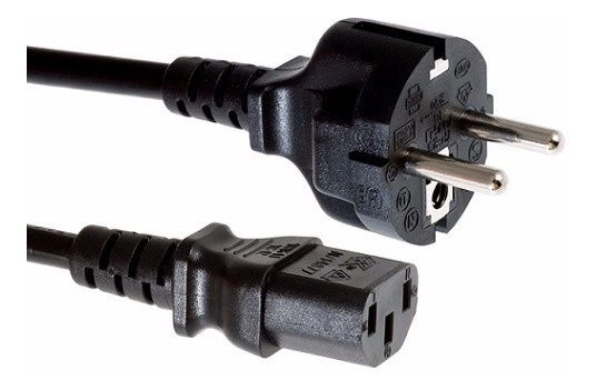 Pc-ac-ec cont euro ac power cord