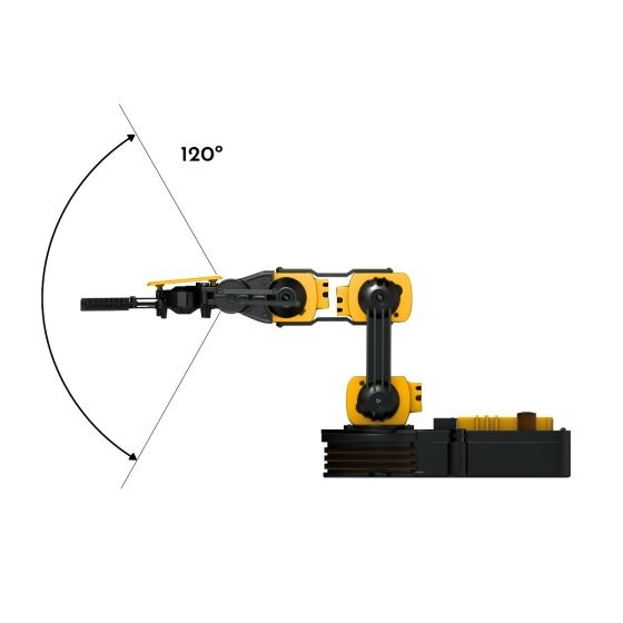 Brazo mecánico para armar steren k-680 con control remoto