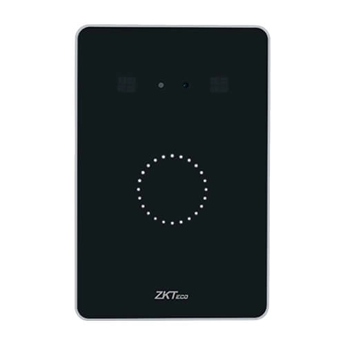 Zkteco kf1200 - lector wiegand de reconocimiento facial  1500 rostros  100,000 registros  tcpip  wiegand   visible light  requiere panel de control de acceso zk