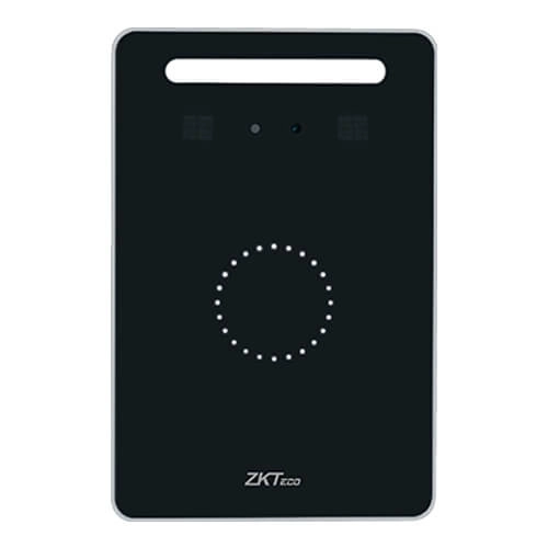 Zkteco kf1200 - lector wiegand de reconocimiento facial  1500 rostros  100,000 registros  tcpip  wiegand   visible light  requiere panel de control de acceso zk