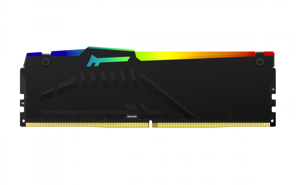 Memoria dimm ddr5 kingston (kf556c36bbea-64)  64gb (1x64gb) 5600mhz, cl36, fury beast rgb