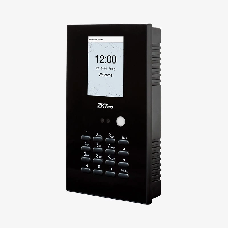 Zkteco lface10 - control de asistencia visible light con autenticación facial (100 rostros), registro de 50,000 eventos y función ssr (reporte en hoja de cálculo mediante usb)
