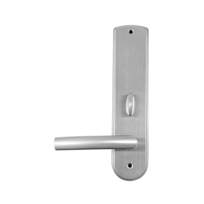 Zkteco lh3000l - cerradura izquierda para hotel con tecnología mifare 13.56 mhz, compatible con puertas de 40 a 55 mm de grosor, 2 pestillos de seguridad, fabricada en acero inoxidable, capacidad de registro de 224 eventos